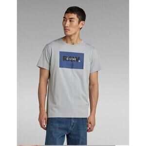 G Star Raw Mens RAW HD T Shirt Size Small Compact Jersey Tee Correct Grey Flawed